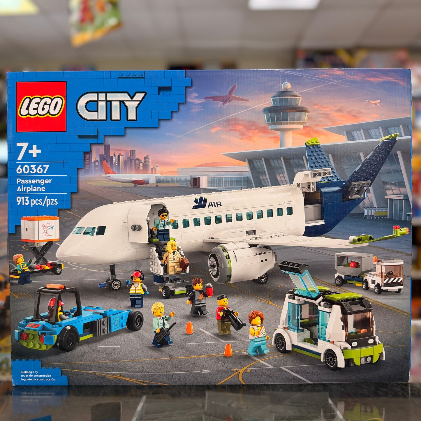 60367 - Passenger Plane - EMPTY BOX ONLY