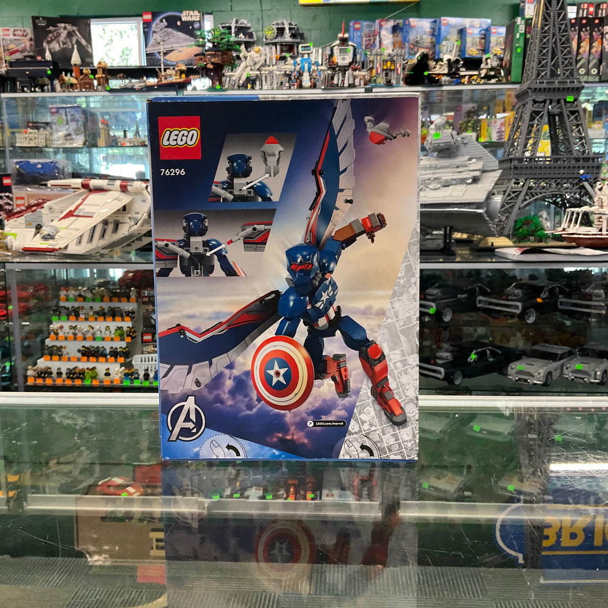 New Captain America Construction Figure - 76296
