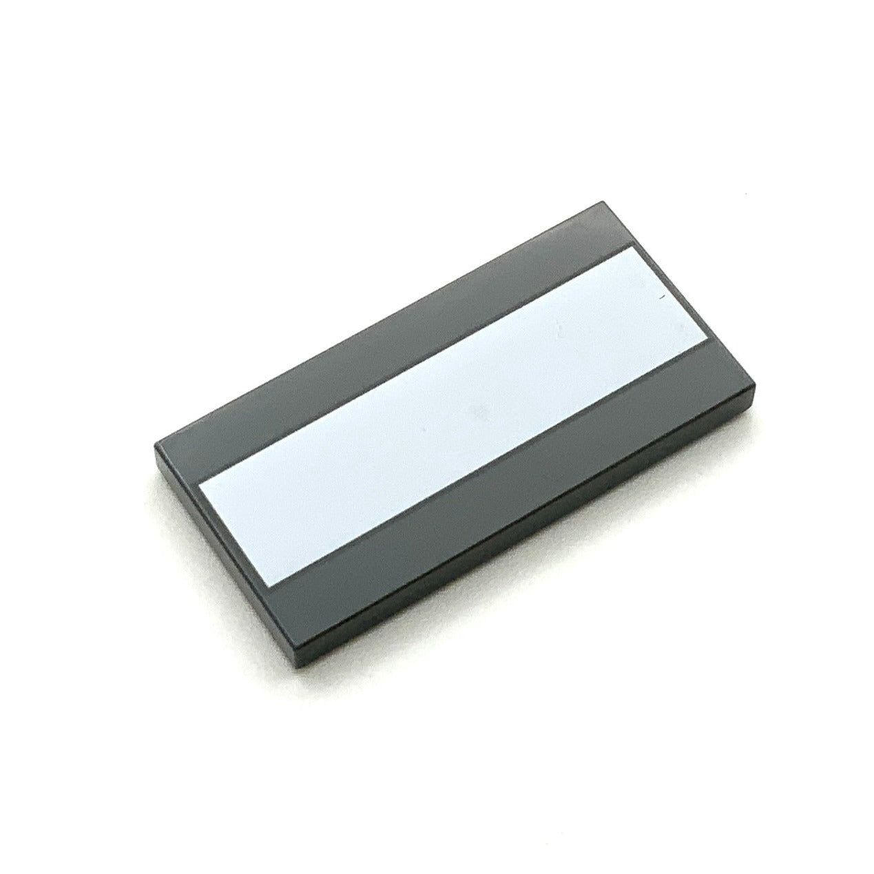 Tile Decorated 2x4 with White Stripe Pattern, Part# 87079pb0821