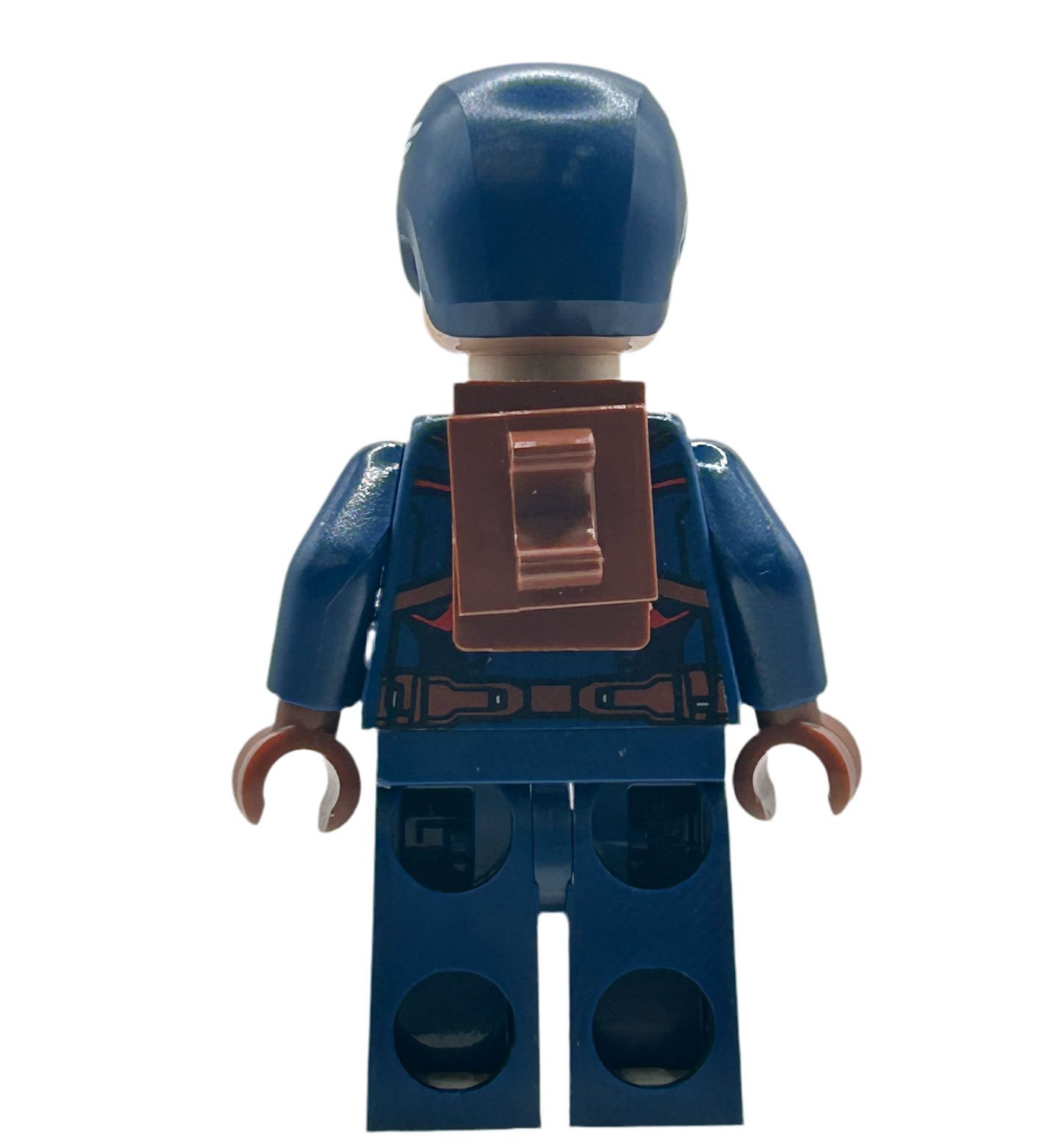 Captain America, Reddish Brown Neck Bracket, sh0973, LEGO® Marvel Minifigure