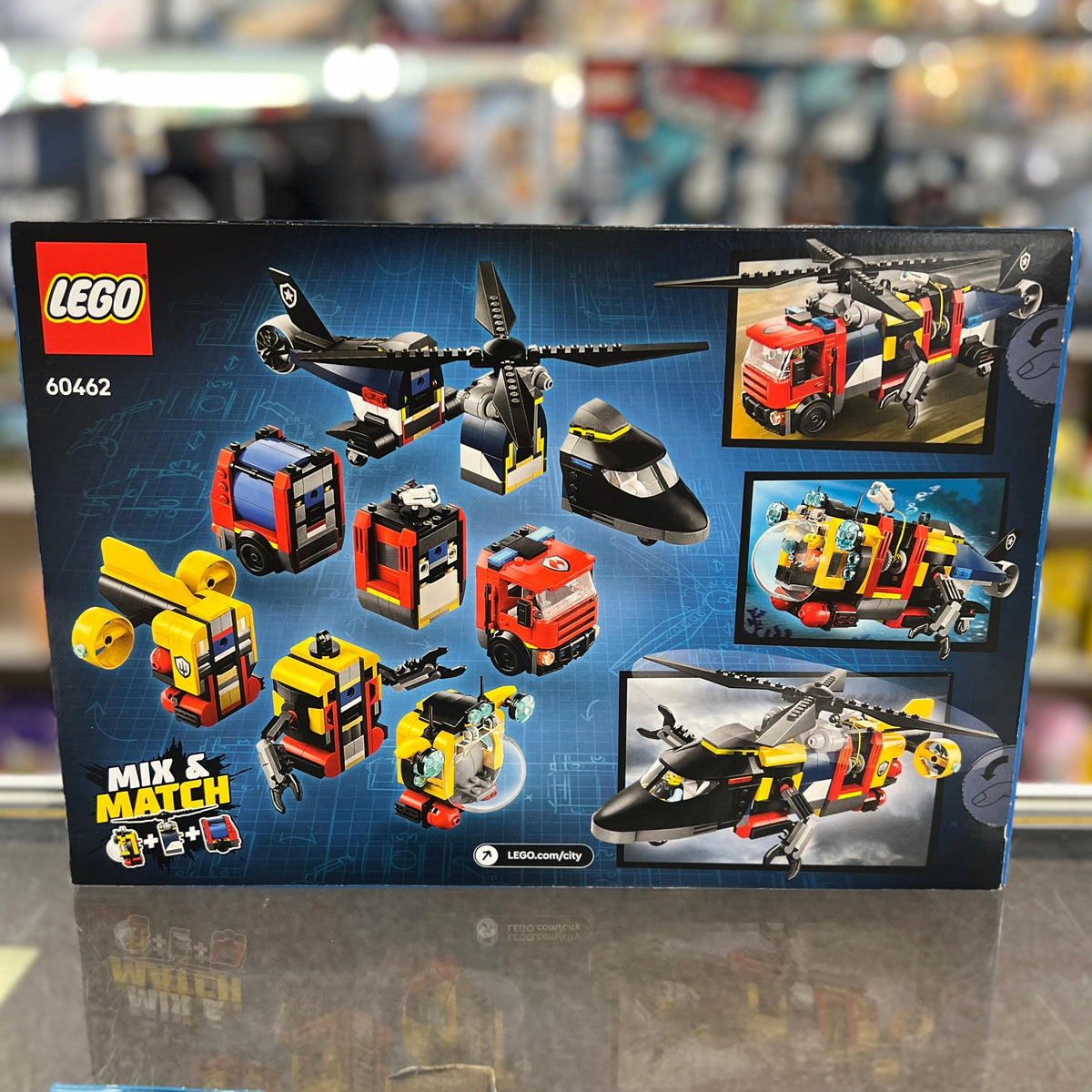 Helicopter, Fire Truck & Submarine Remix, 60462