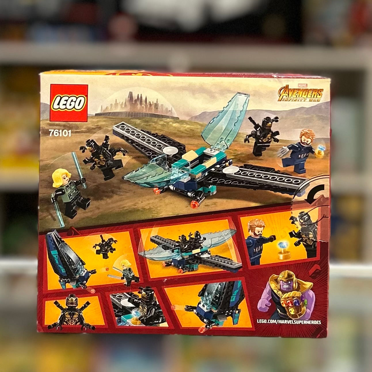 Outrider Dropship Attack, 76101 - LEGO® Marvel Super Heroes Set