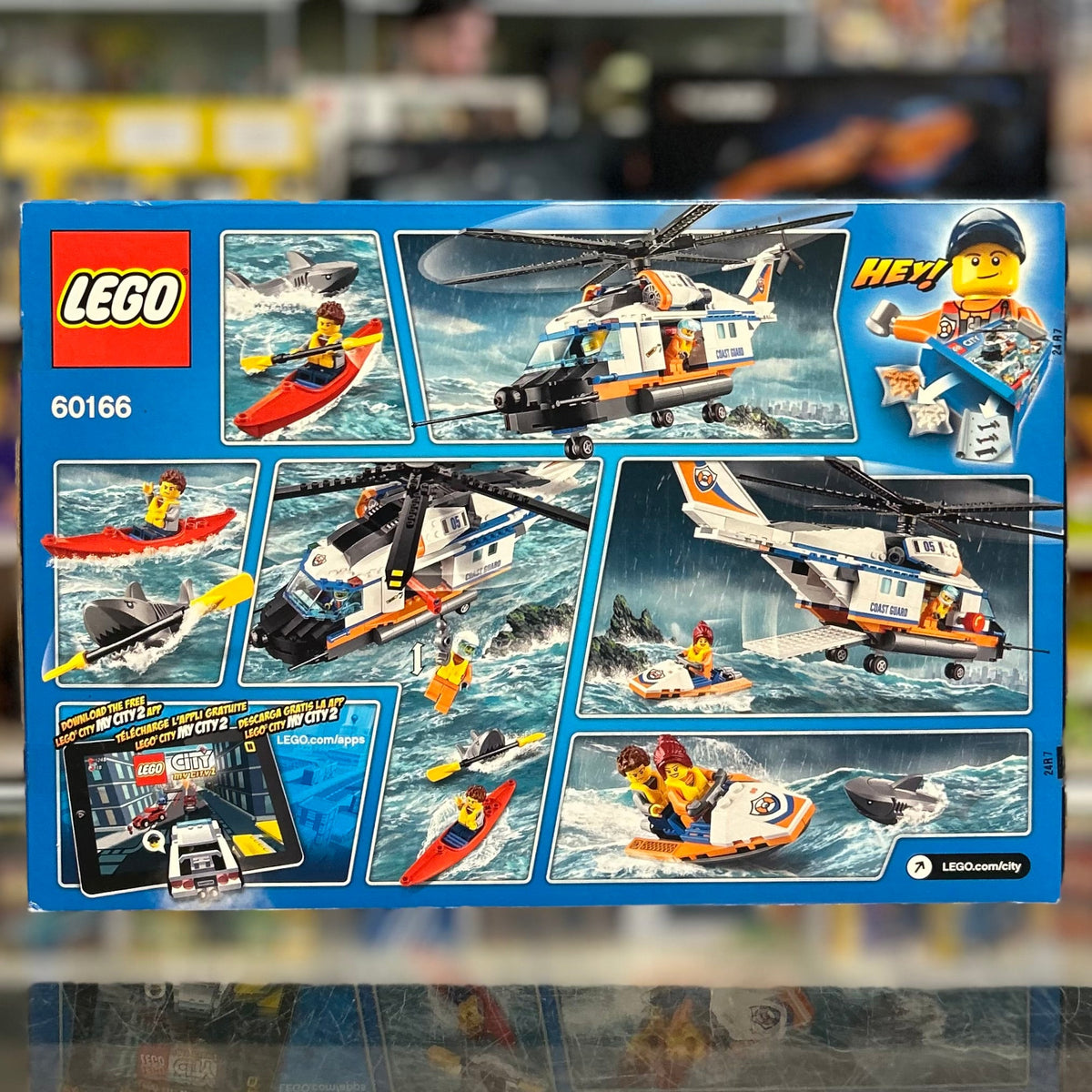 Heavy-Duty Rescue Helicopter 60166 - LEGO® City
