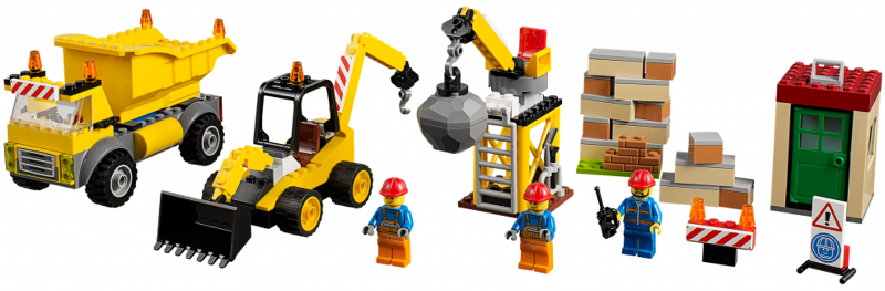 Demolition Site, 10734 - LEGO® City Juniors Set