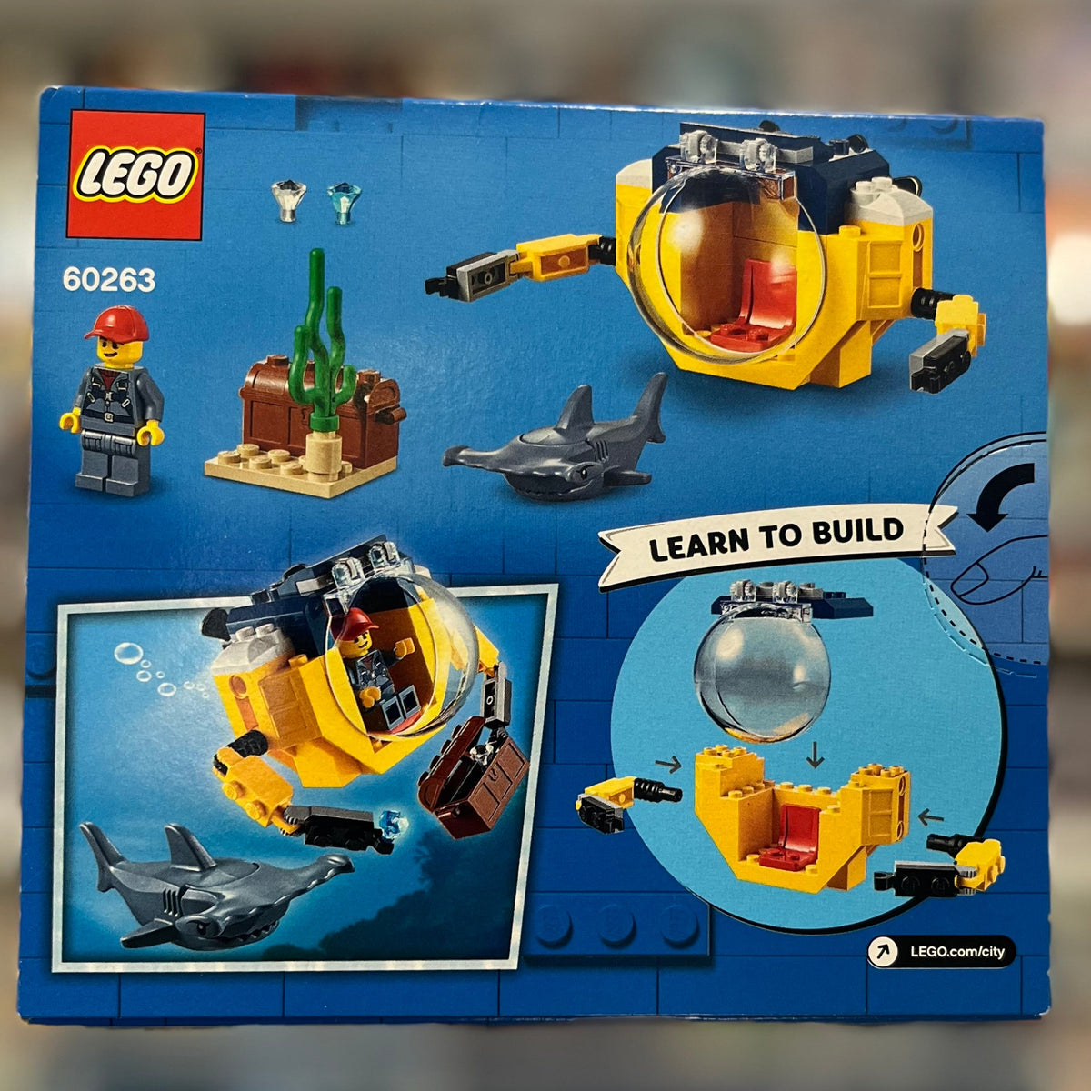 Ocean Mini-Submarine, 60263 LEGO® City Set
