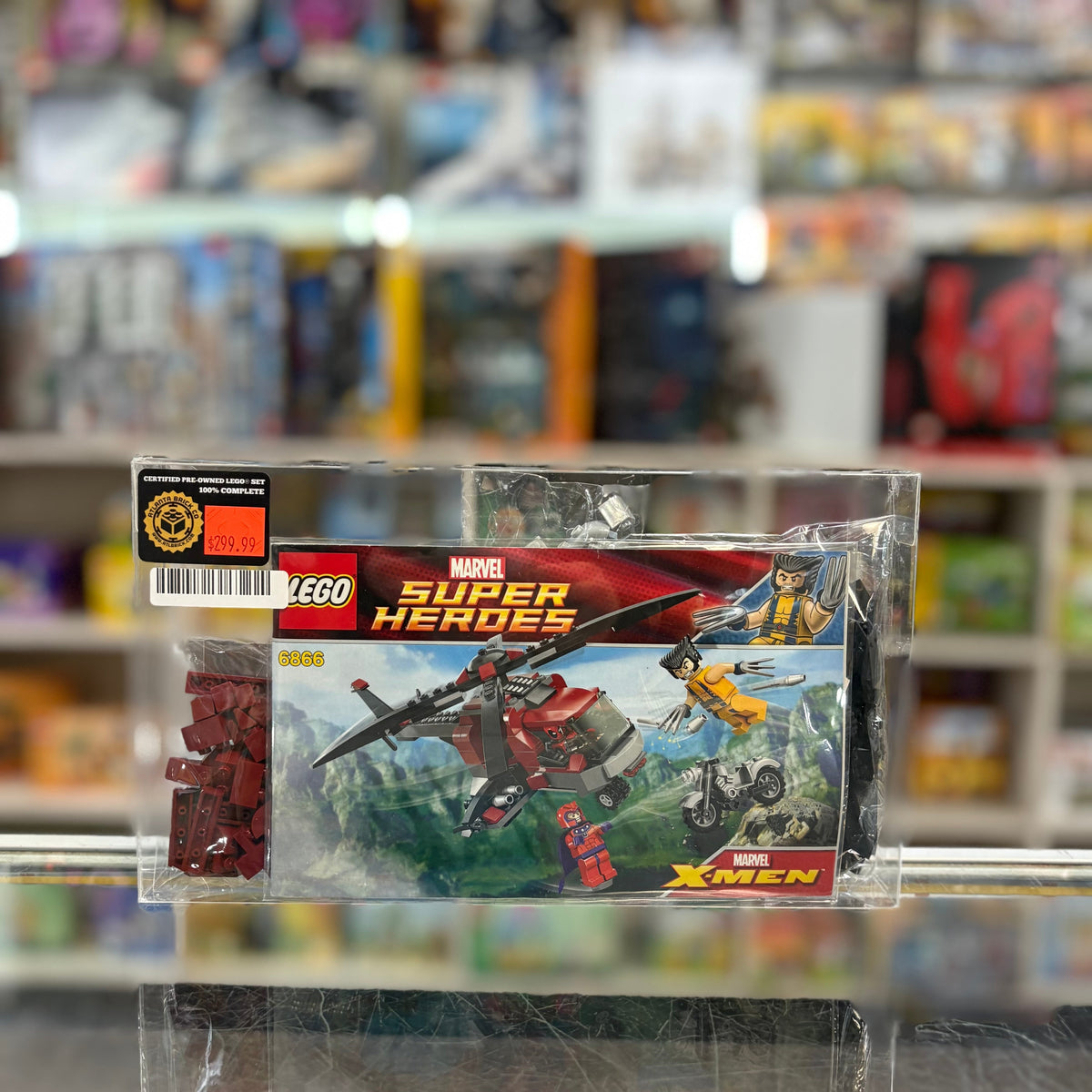 6866 - Wolverine's Chopper Showdown - EMPTY BOX ONLY