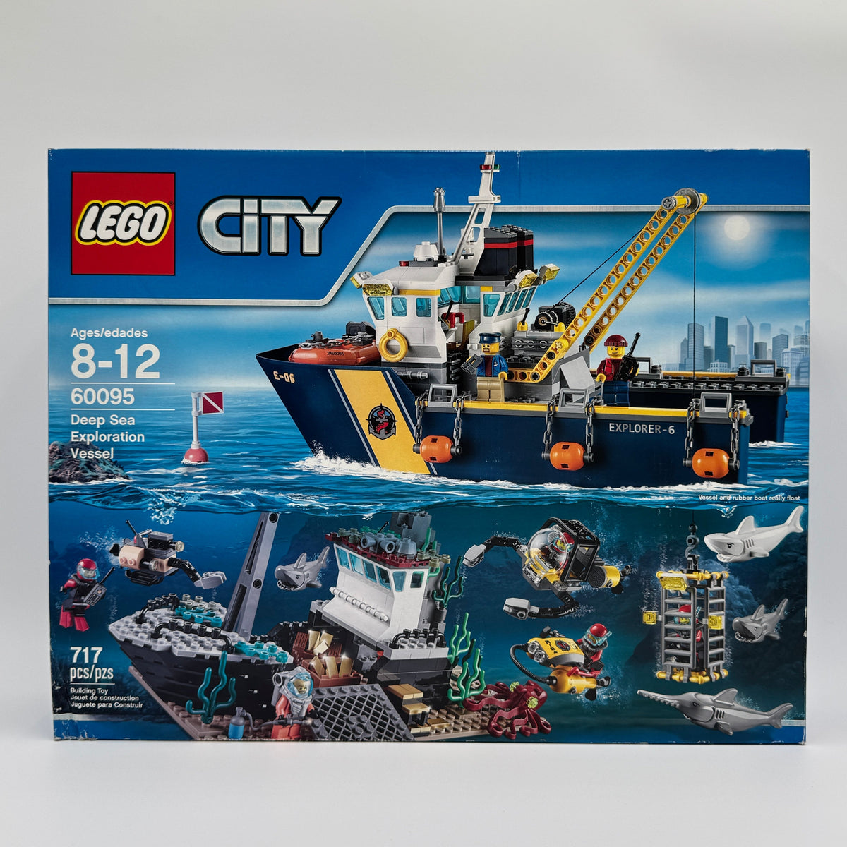 60095 - Deep Sea Exploration Vessel - EMPTY BOX ONLY