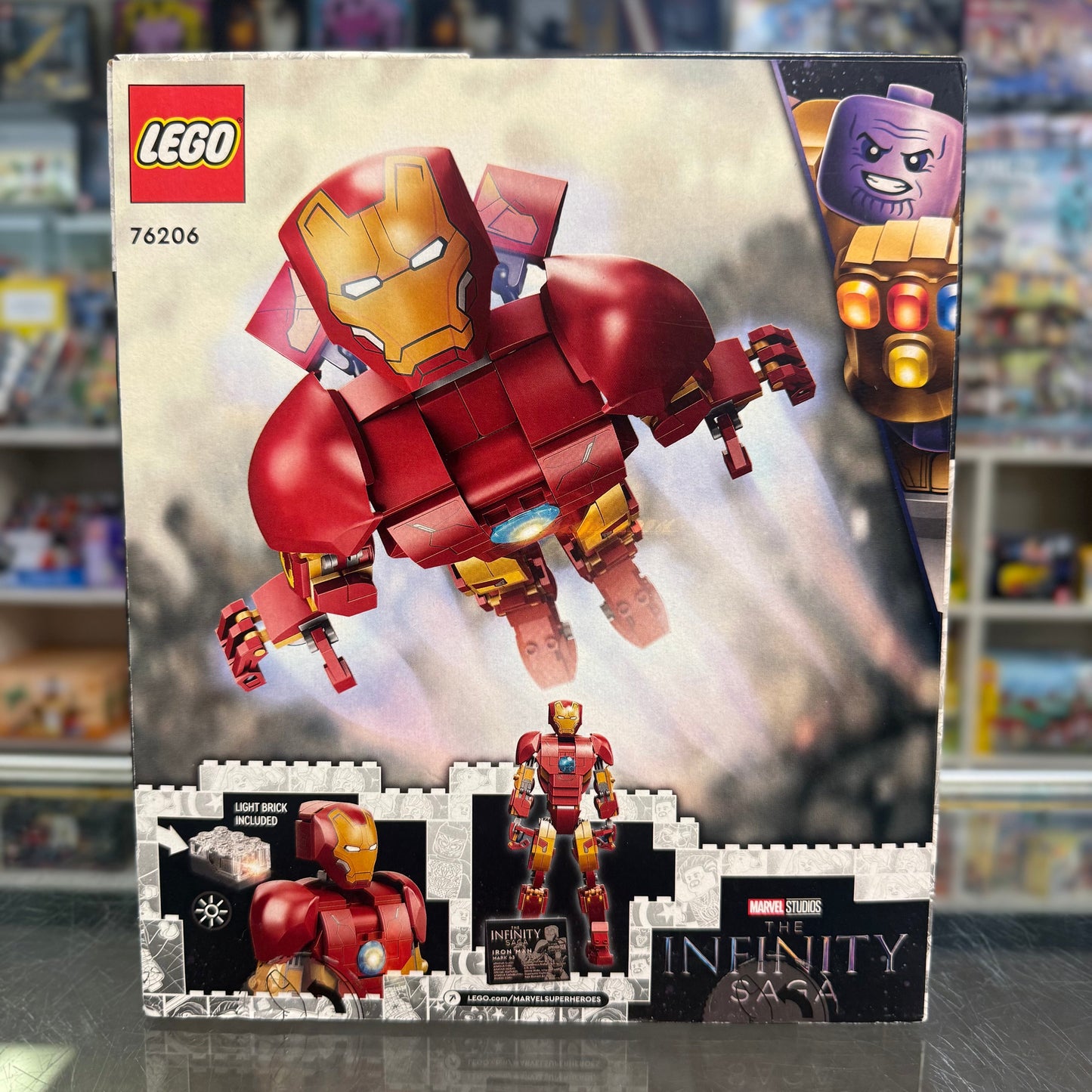 Iron Man Figure, 76206 - LEGO® Marvel set