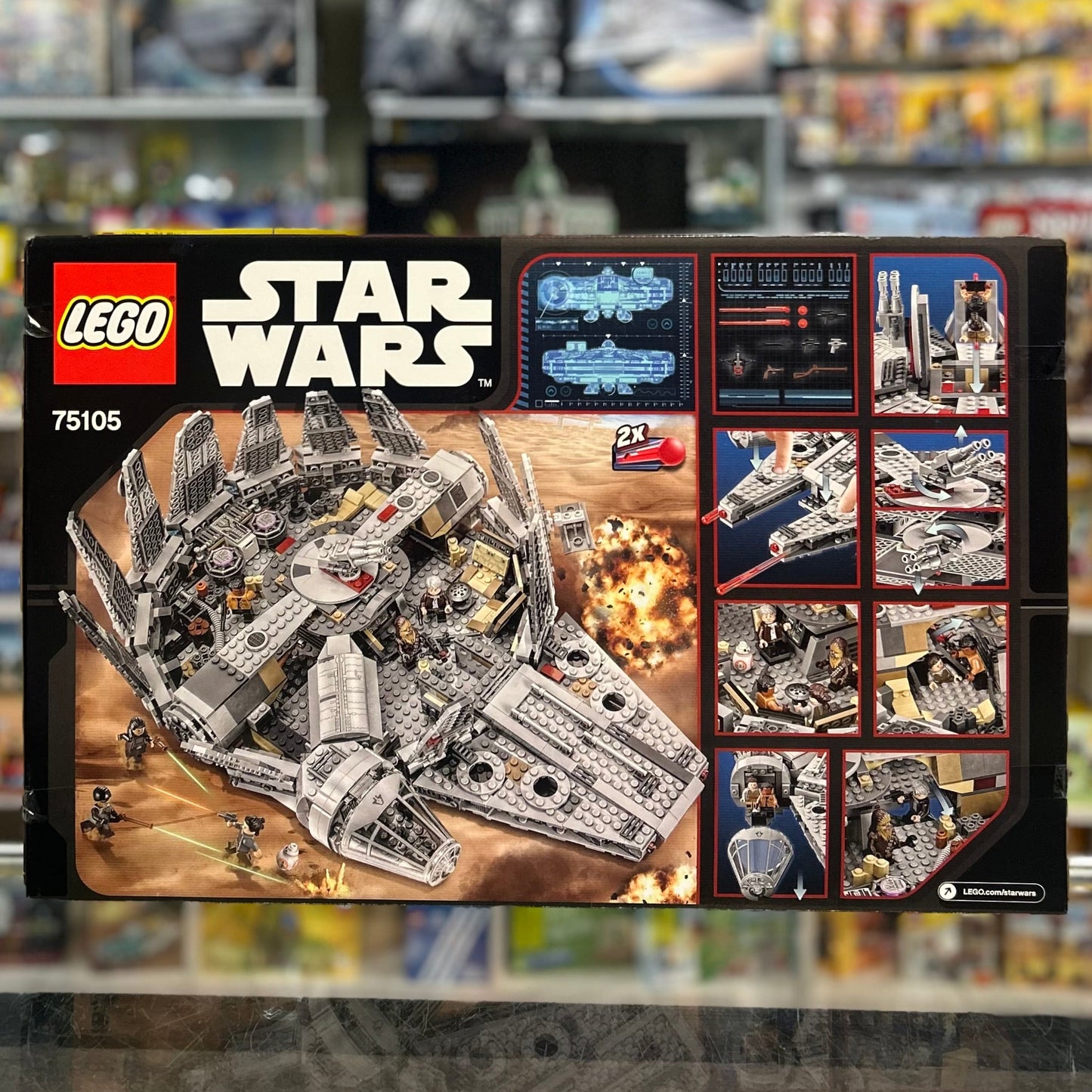 Millennium Falcon, 75105 - LEGO® Star Wars Set