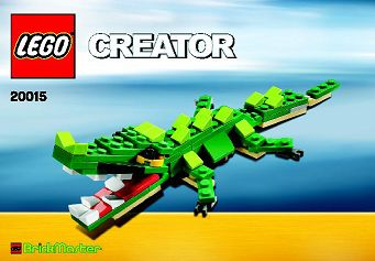 Alligator / Crocodile polybag 20015