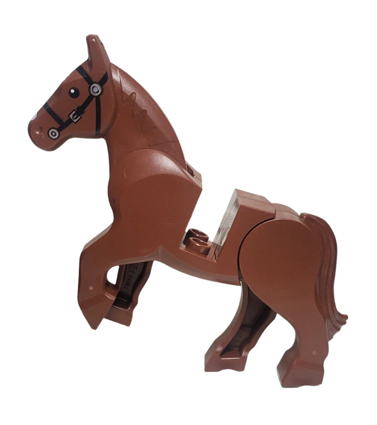 Horse, Reddish Brown with White Blaze, 10352c01pb01 - LEGO® Animal