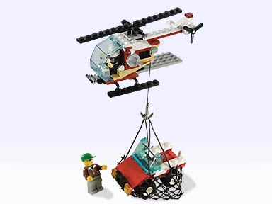 Rescue Helicopter and Jeep, 2531