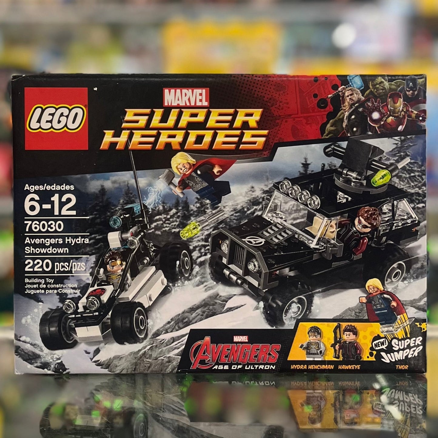 76030 - Avengers Hydra Showdown - EMPTY BOX ONLY