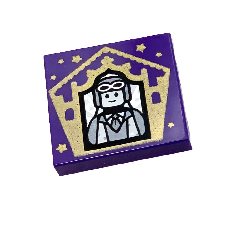 Tile 2x2 with Chocolate Frog Card Jocunda Sykes Pattern, Part# 3068pb1741