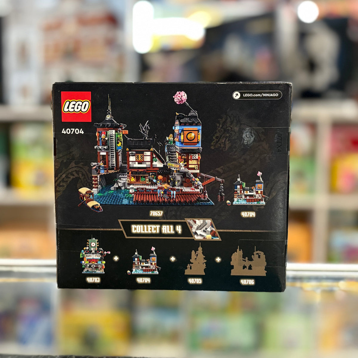Micro NINJAGO Docks, 40704 LEGO® Set