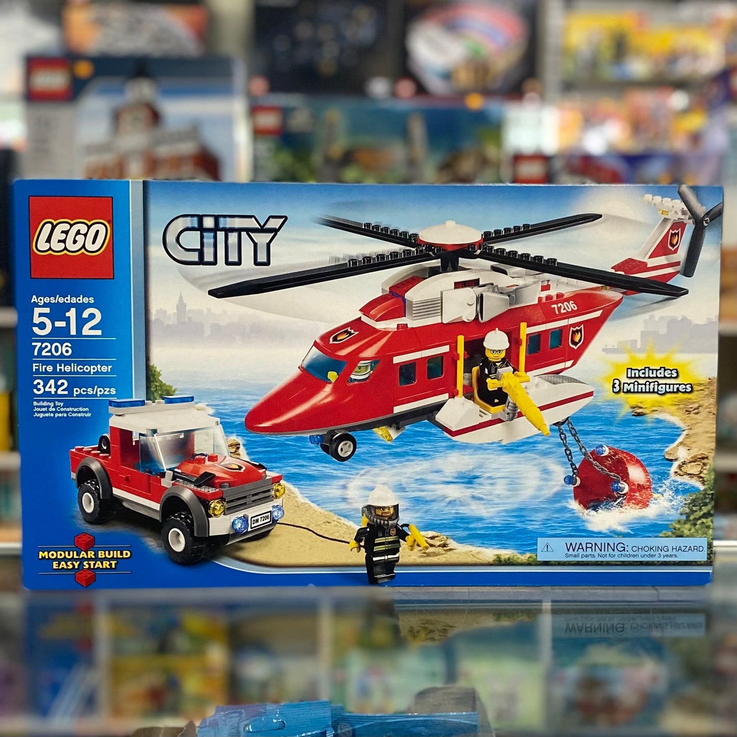 7206 - Fire Helicopter - EMPTY BOX ONLY