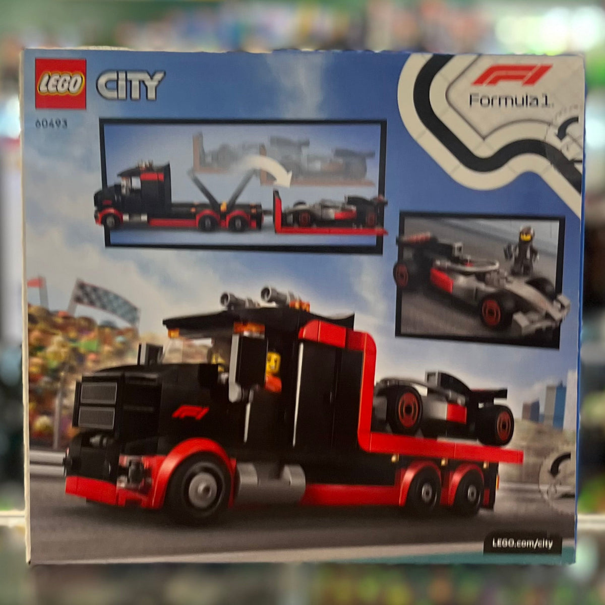 F1 Display Truck with Audi F1 Race Car, 60493 - LEGO® City Set