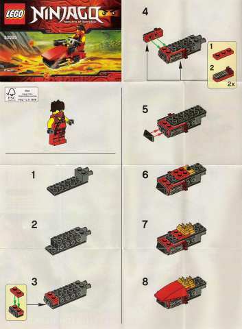 30293-Kai Drifter polybag - INSTRUCTIONS ONLY