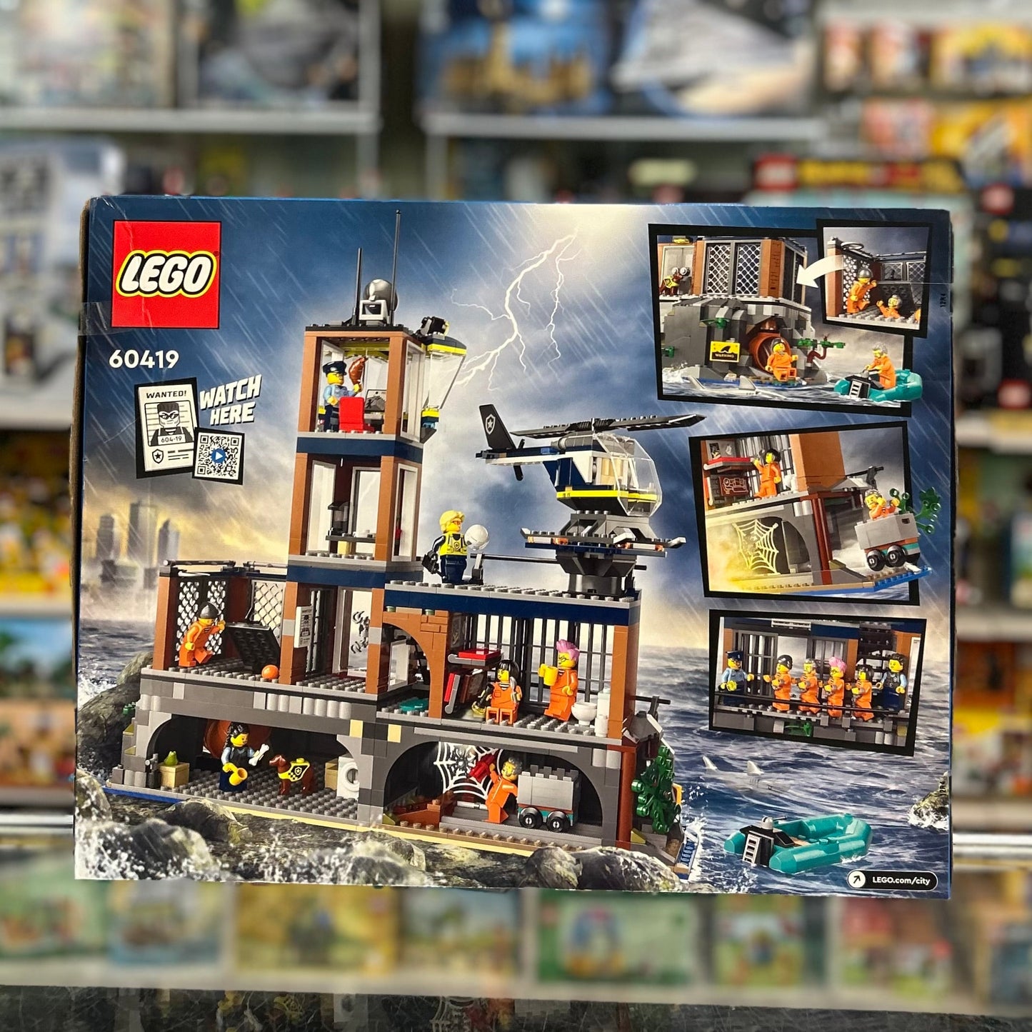 Police Prison Island, 60419 - LEGO® City Set