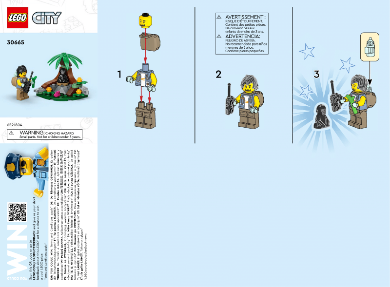 30665-Baby Gorilla Encounter polybag - INSTRUCTIONS ONLY