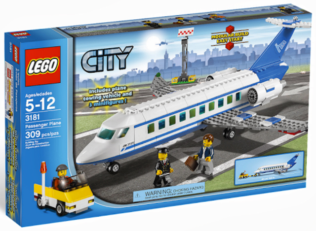 3181 - Passenger Plane - EMPTY BOX ONLY