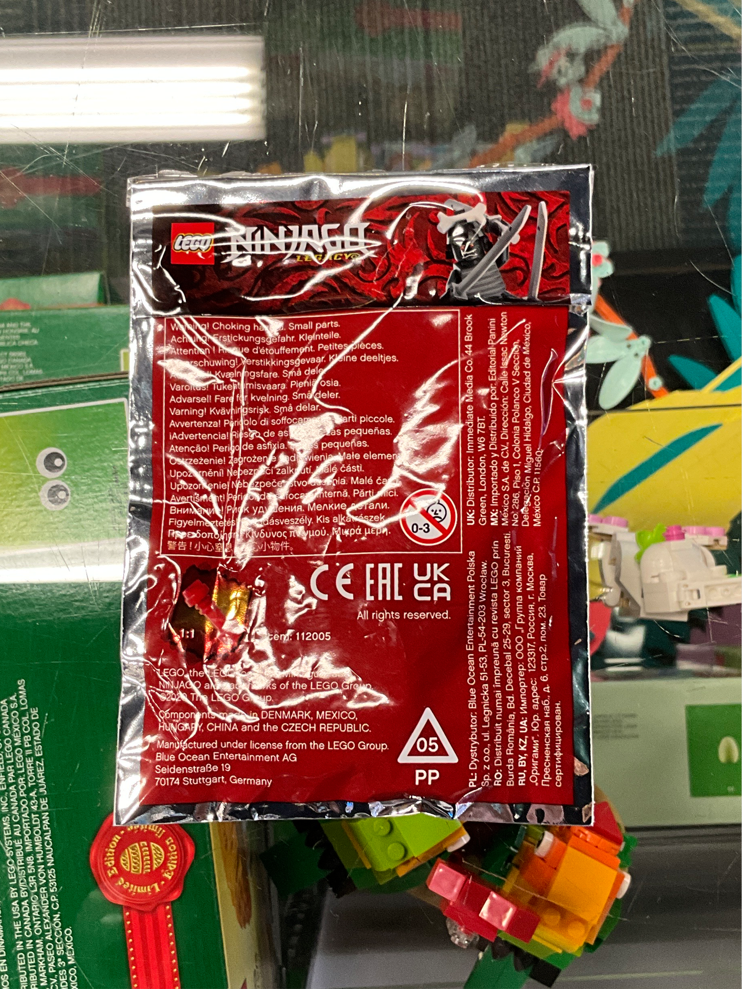 Cole vs. Nindroid foil pack, 112005
