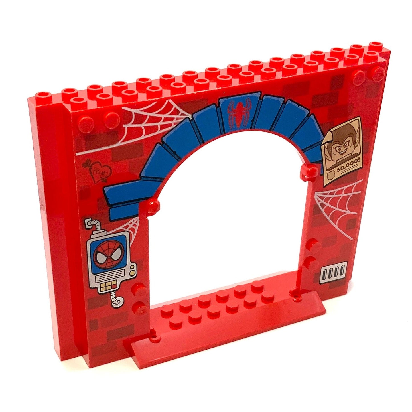 Panel 4x16x10 with Spider-Man Pattern, Part# 15626pb04