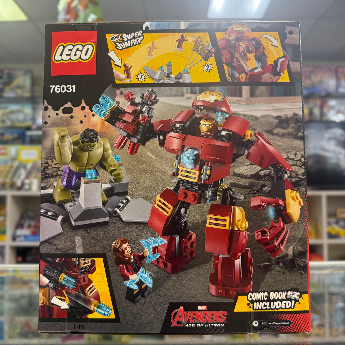 The Hulk Buster Smash, 76031 - LEGO® Marvel Set