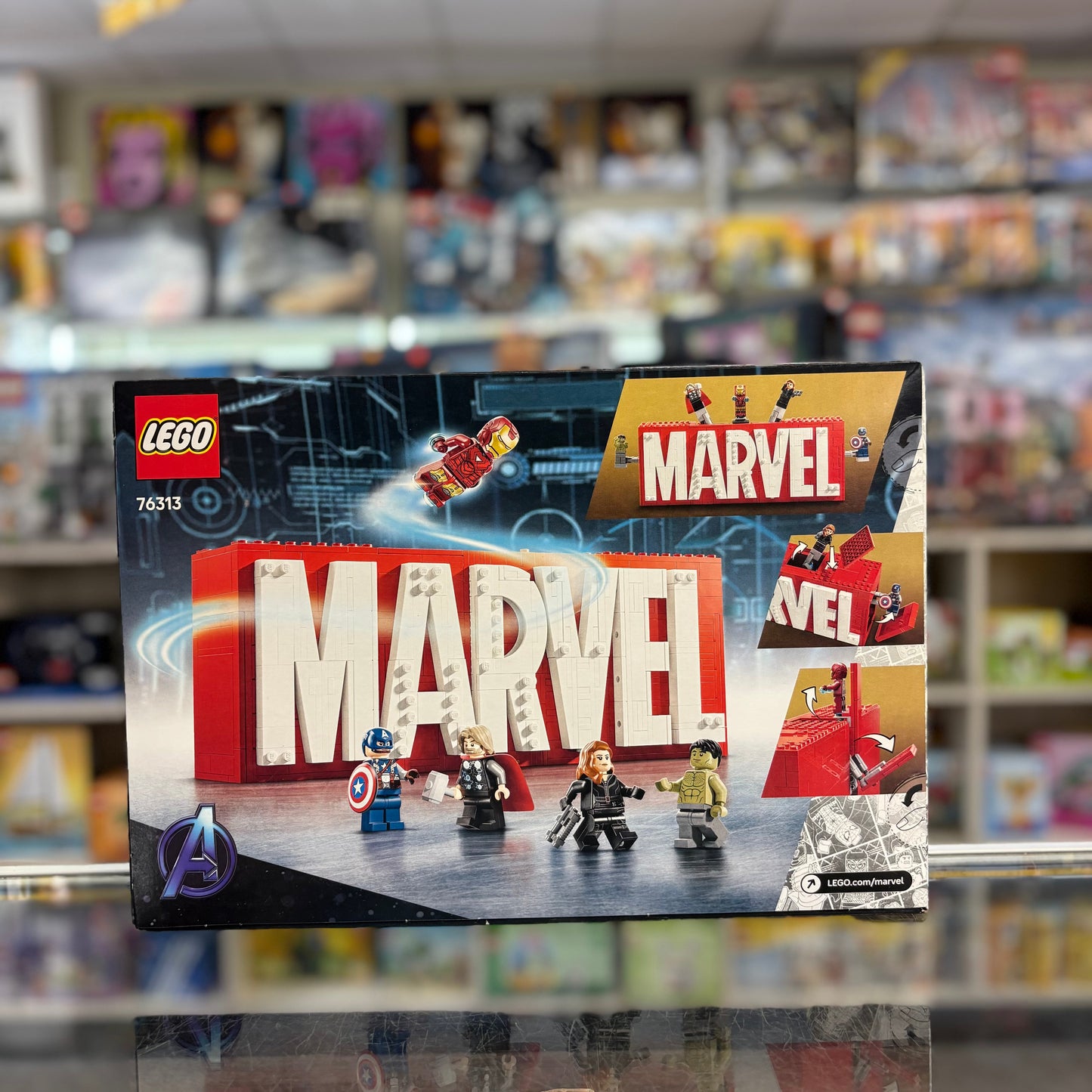 MARVEL Logo, 76313 - LEGO® Marvel Super Heroes Set