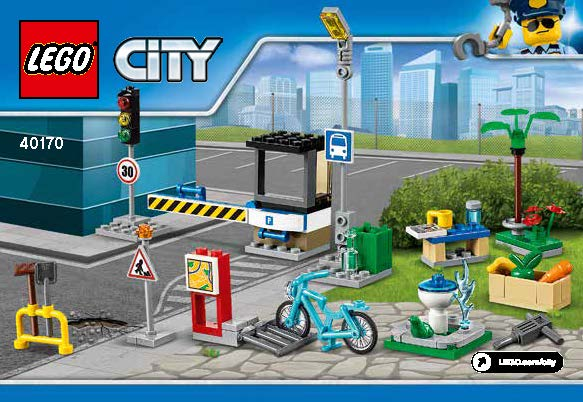 40170-Build My City Accessory Set - INSTRUCTIONS ONLY