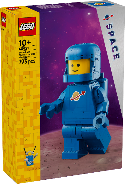 40921 - Up-Scaled Blue Astronaut Minifigure - EMPTY BOX ONLY