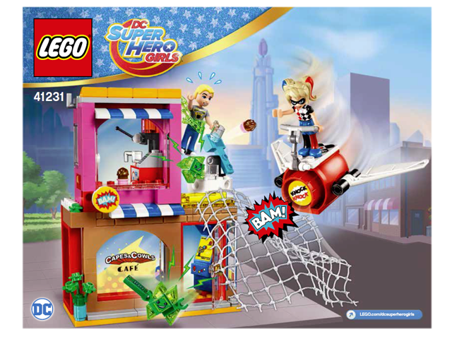 41231-Harley Quinn to the rescue - INSTRUCTIONS ONLY