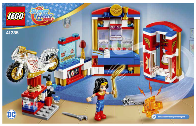 41235-Wonder Woman Dorm - INSTRUCTIONS ONLY