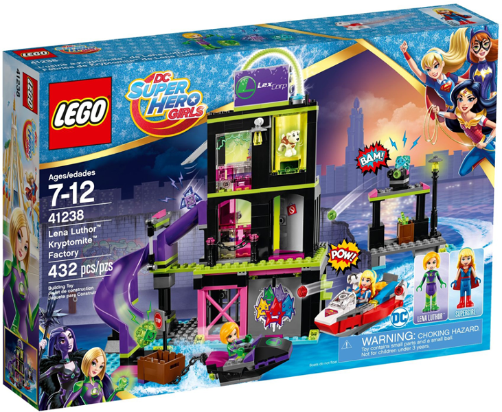 41238 - Lena Luthor Kryptomite Factory - EMPTY BOX ONLY