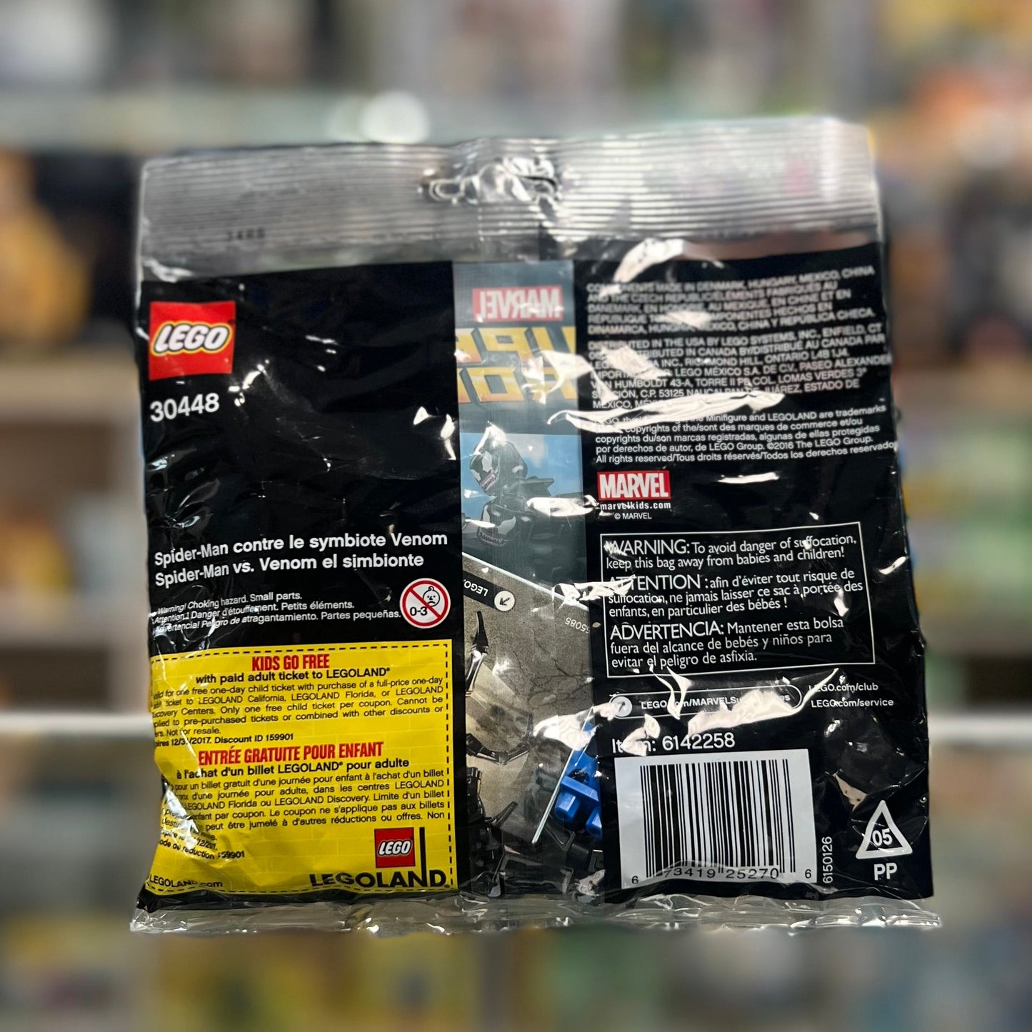 Spider-Man Vs. The Venom Symbiote polybag, 30448 - LEGO® Super Heroes Set