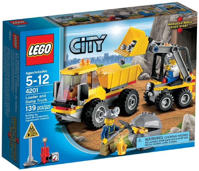 4201 - Loader and Dump Truck - EMPTY BOX ONLY