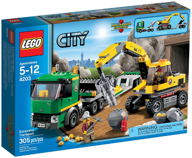 4203 - Excavator Transport - EMPTY BOX ONLY