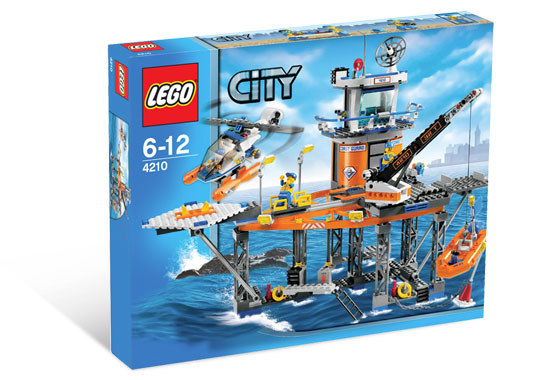 4210 - Coast Guard Platform - EMPTY BOX ONLY