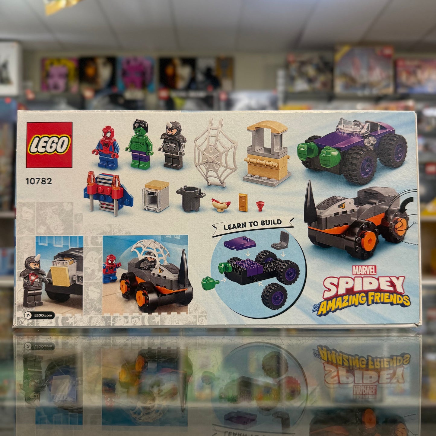 Hulk vs. Rhino Truck Showdown, 10782 - LEGO® Marvel Set