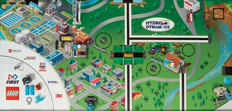 FIRST LEGO League (FLL) Challenge 2017 - Hydro Dynamics, 45804