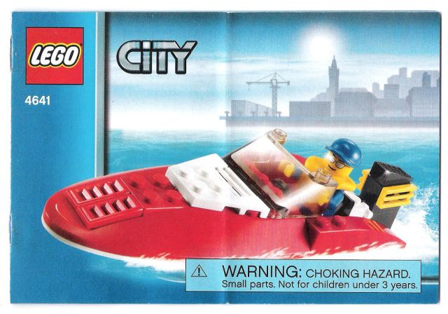 4641-Speed Boat - INSTRUCTIONS ONLY