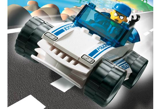 Speedy Police Car, 4666