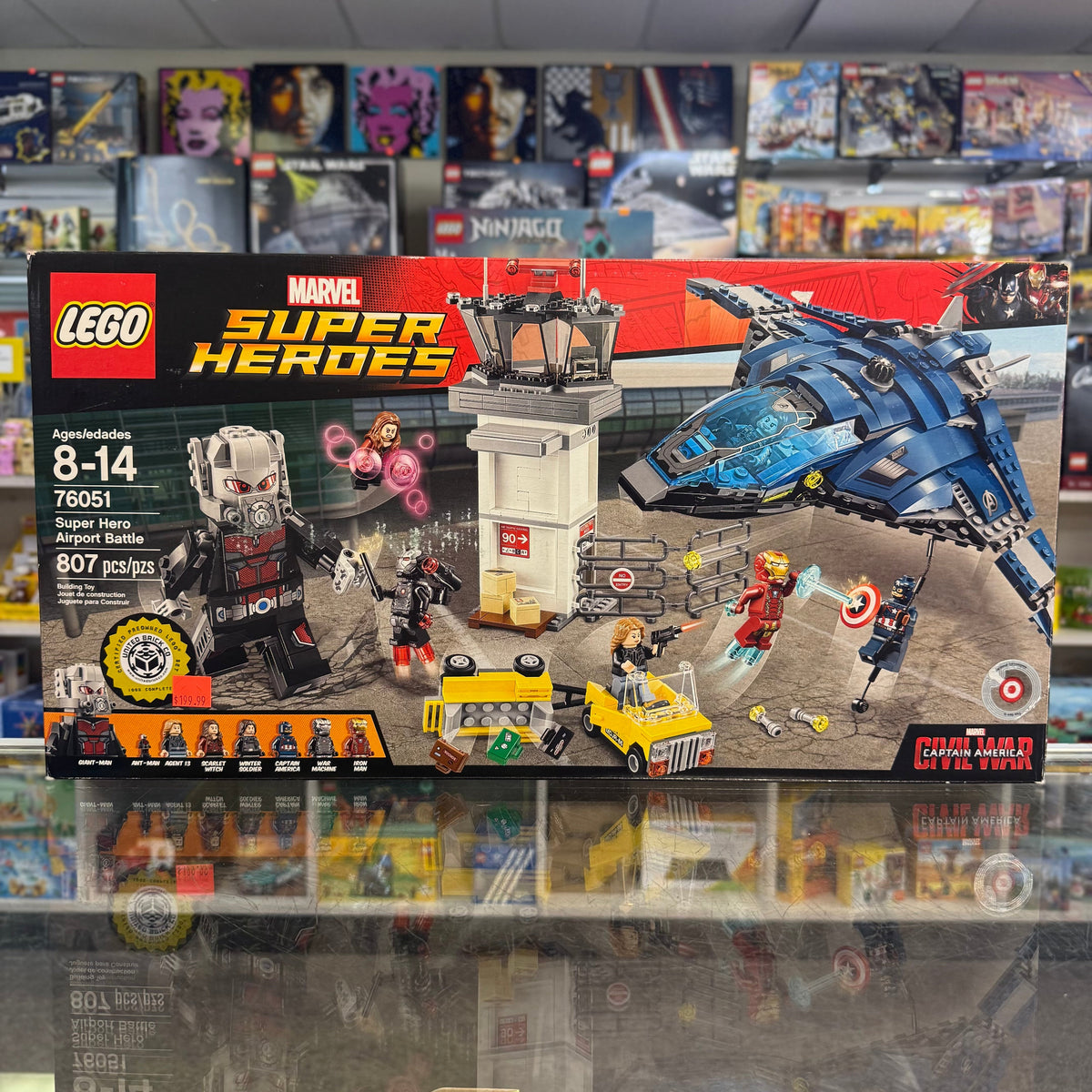 76051 - Super Hero Airport Battle - EMPTY BOX ONLY