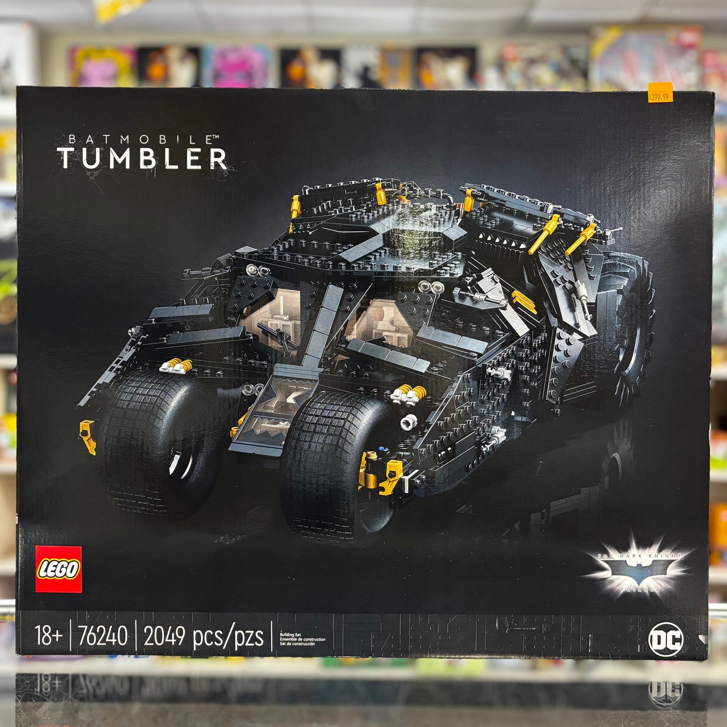 76240 - Batman Batmobile Tumbler - EMPTY BOX ONLY