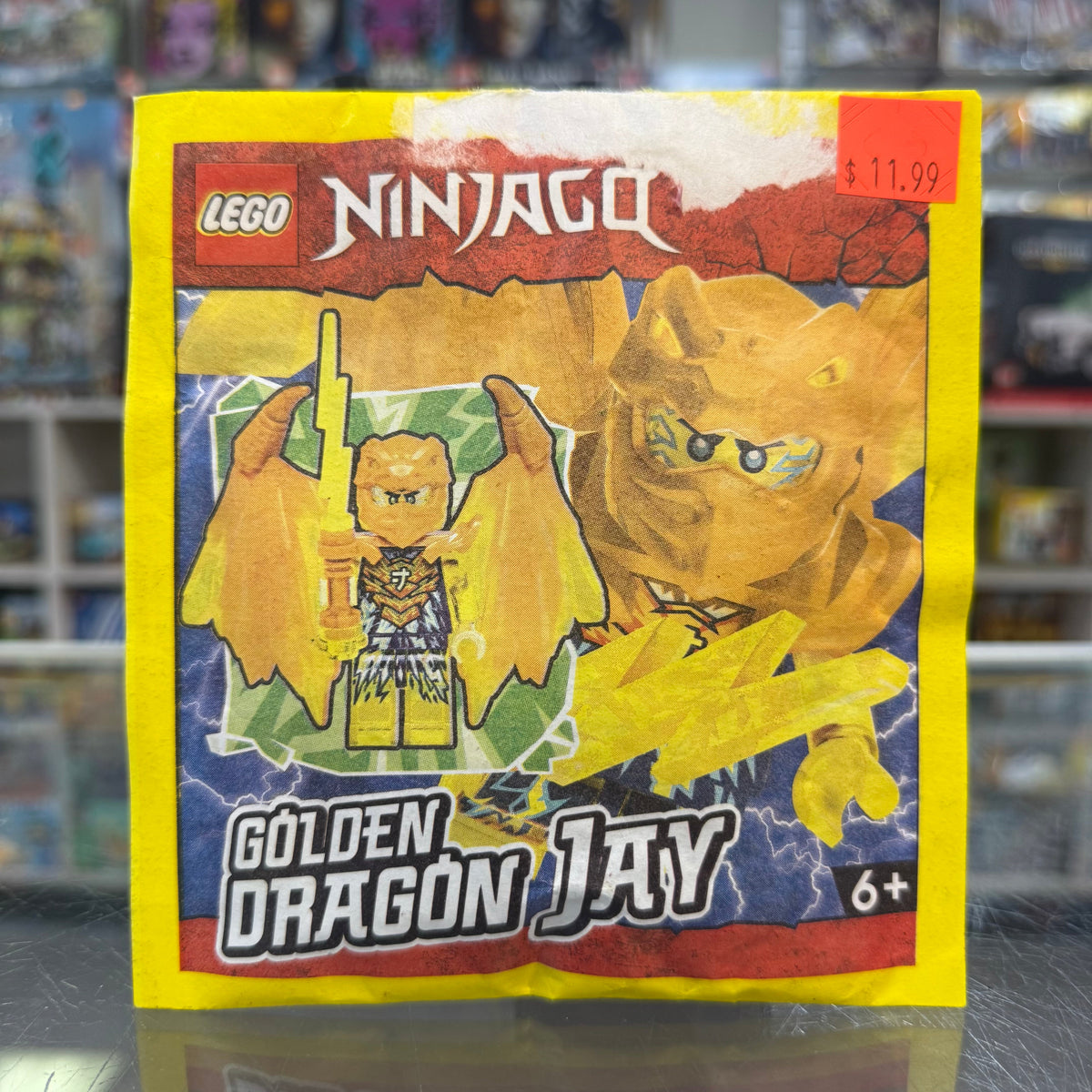 Golden Dragon Jay paper bag, 892302