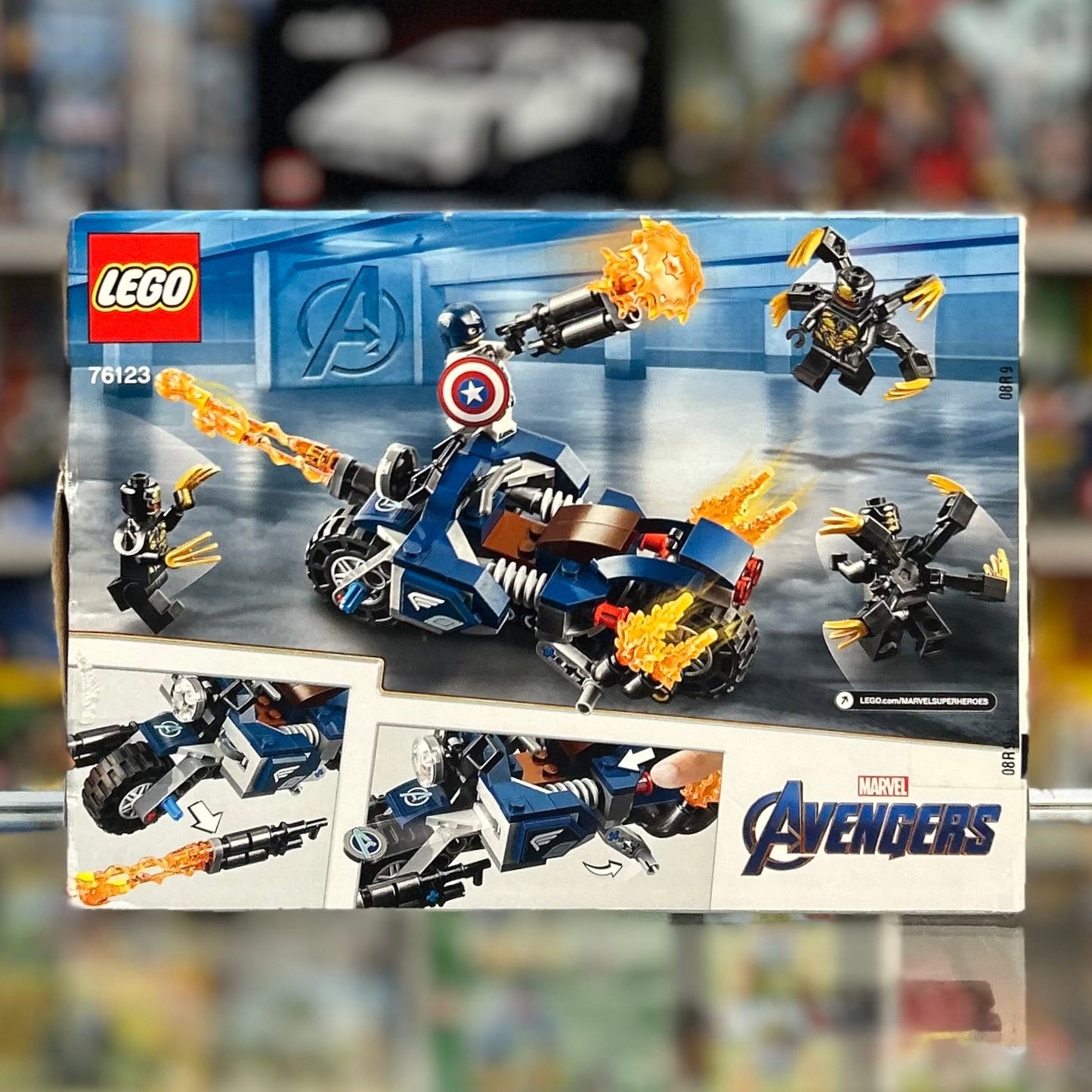 Captain America: Outriders Attack, 76123-1