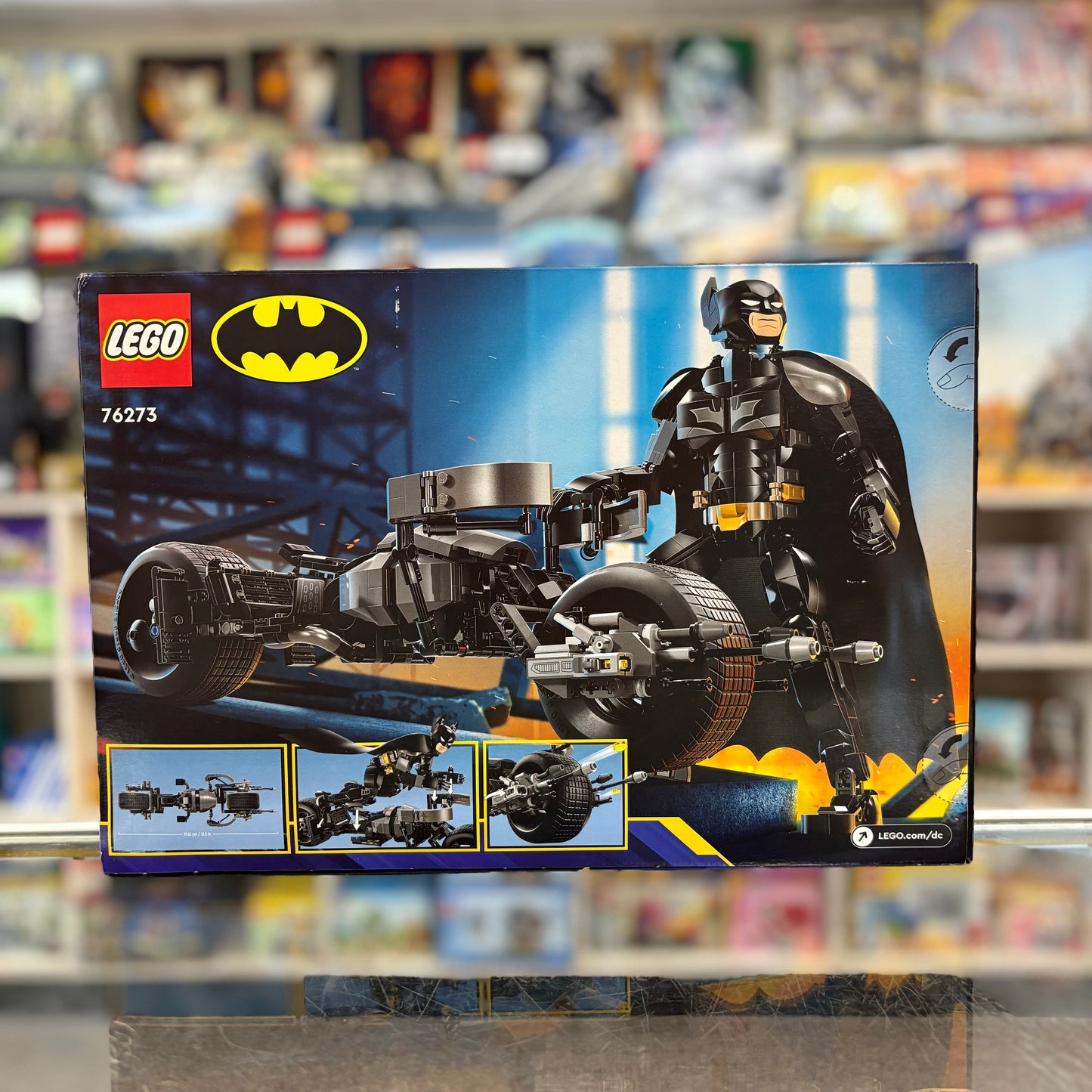 Batman Construction Figure and the Bat-Pod Bike, 76273