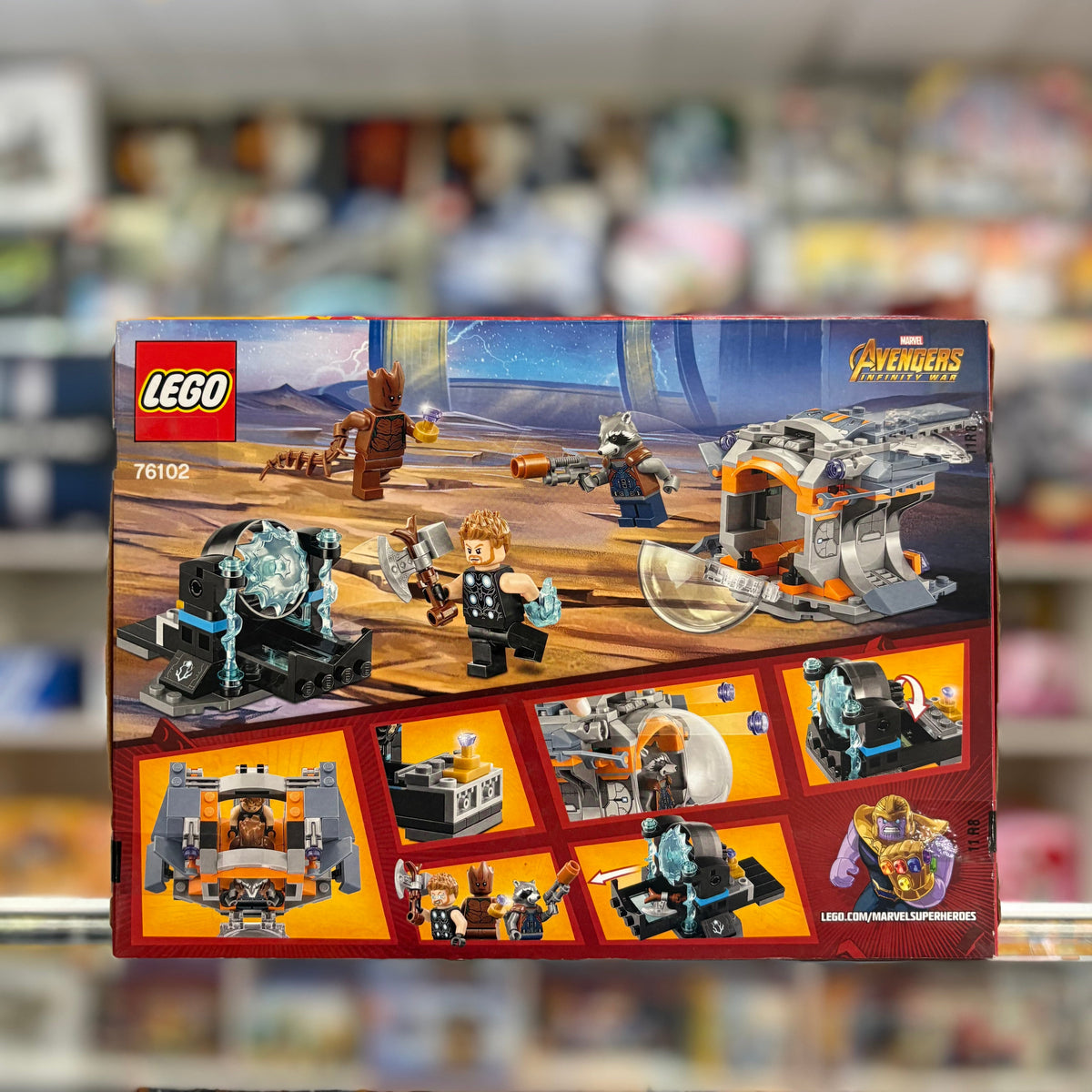 Thor's Weapon Quest, 76102 - LEGO® Marvel Super Heroes Set