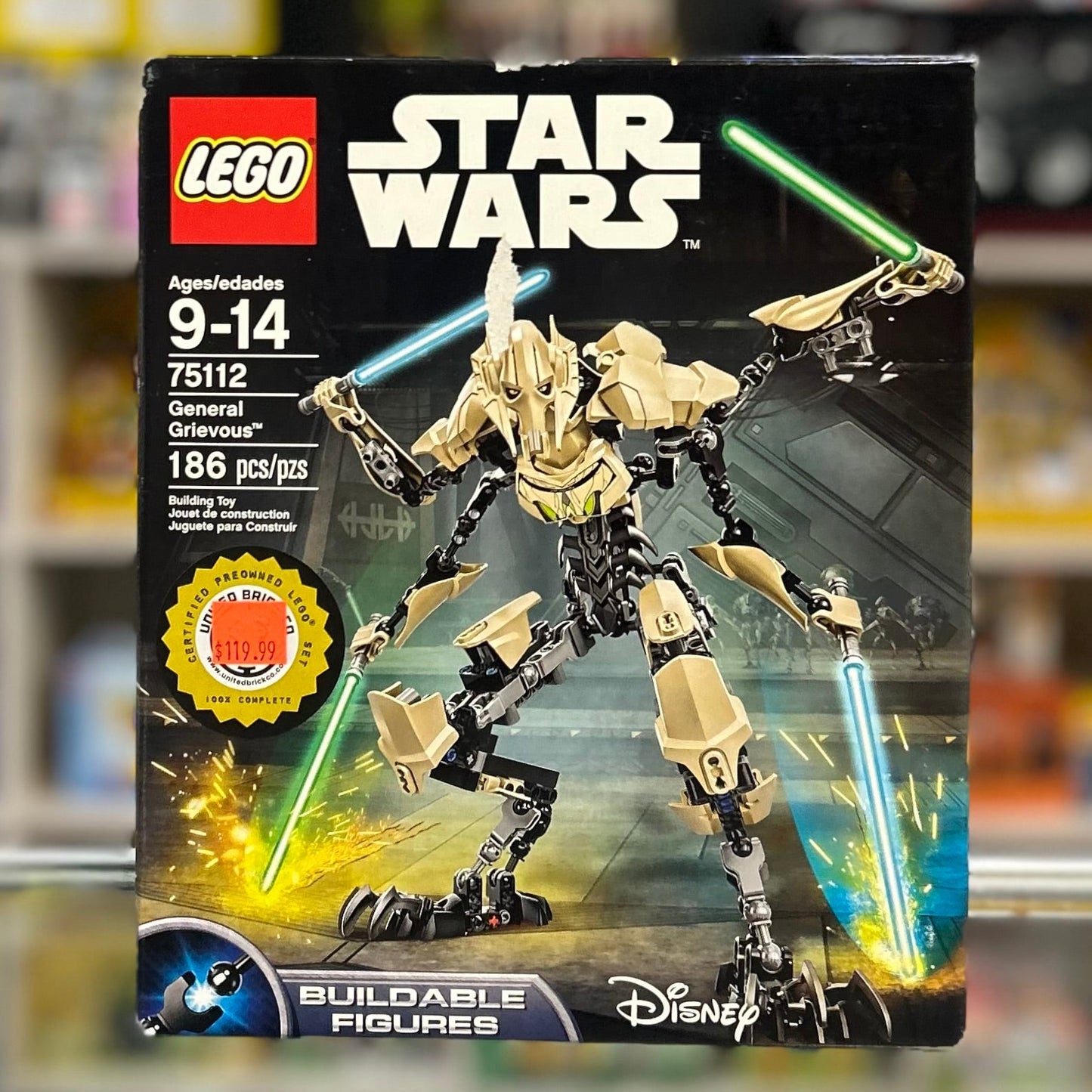 75112 - General Grievous - EMPTY BOX ONLY