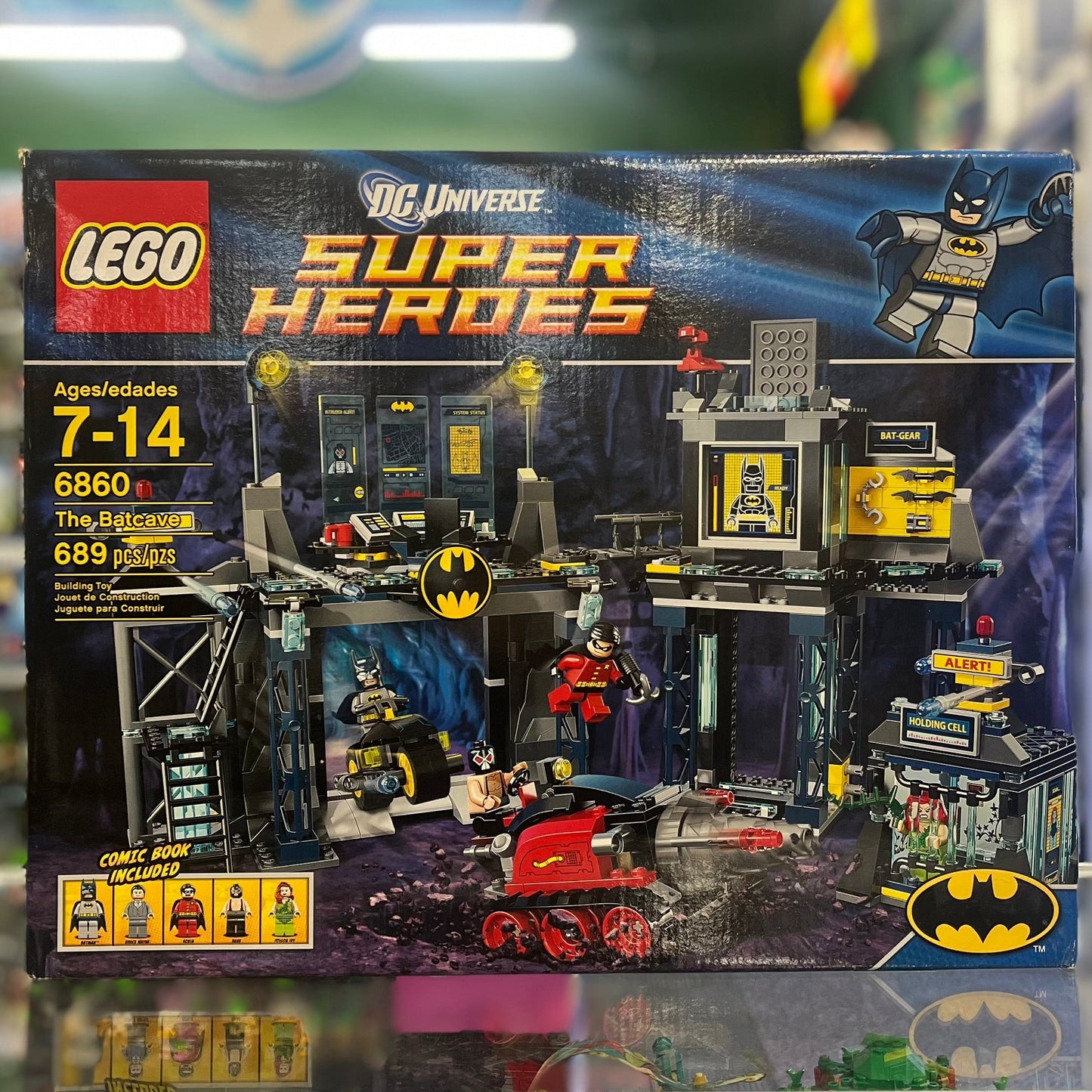 6860 - The Batcave - EMPTY BOX ONLY